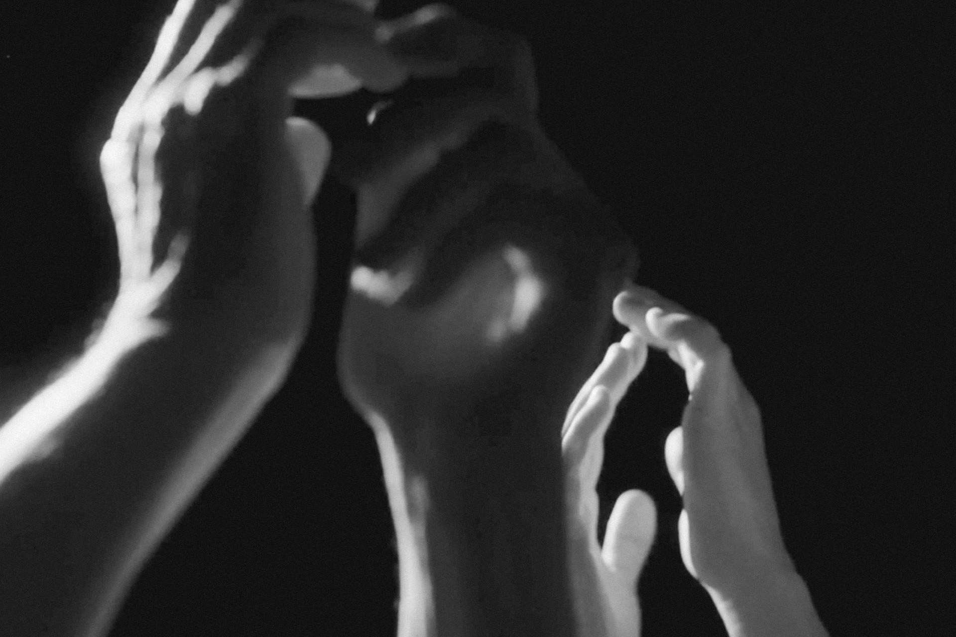 Still image from video vignette Hands reaching up mid clap