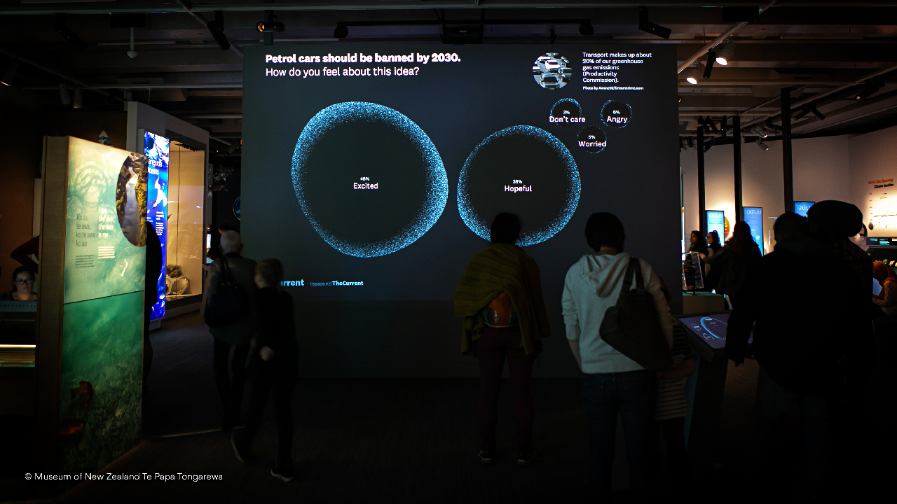 Touch screen interaction Man interacting with touch screen.