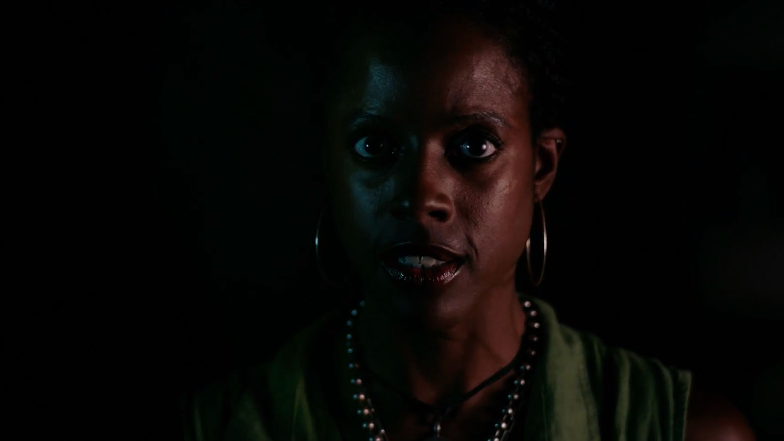 Fallow cross gameplay experience Close-up of woman's face.